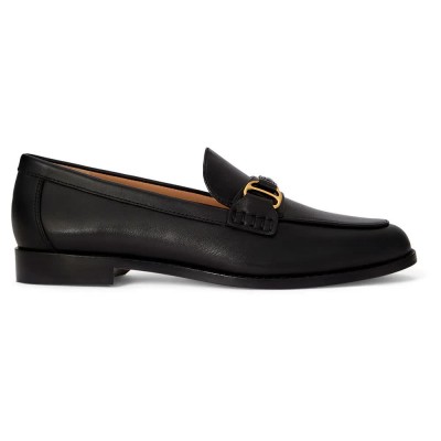 мъжки,обувки,дамски,обувки,lauren,tasha,leather,loafers,black,(black)