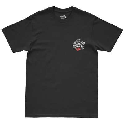 тениска,мъжки,тениски,дамски,тениски,pure,racer,around,the,world,short,sleeve,t,shirt,black,(black)