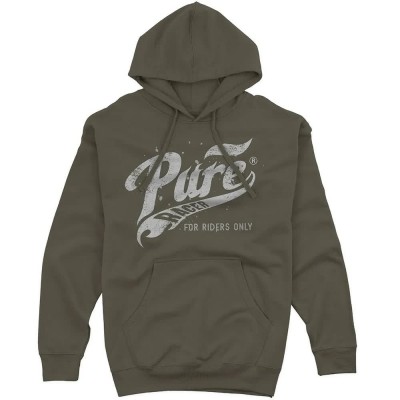 суичър,мъжки,пуловери,pure,racer,basic,flames,hoodie,green,(khaki)