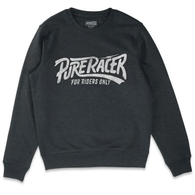 блуза,мъжки,пуловери,pure,racer,basic,sweatshirt,black,(dark,grey)
