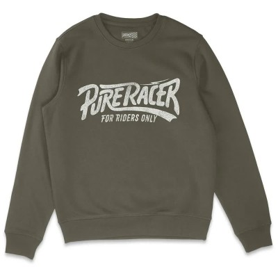 блуза,мъжки,пуловери,pure,racer,basic,sweatshirt,green,(khaki)