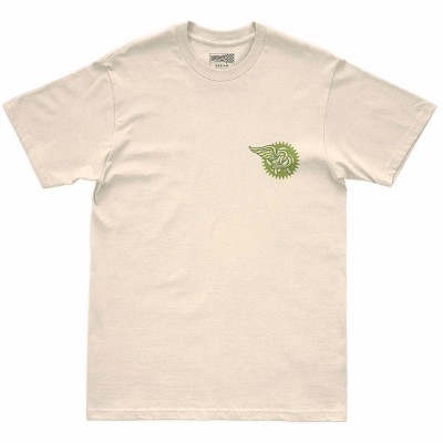 тениска,мъжки,тениски,дамски,тениски,pure,racer,breaking,handlebars,short,sleeve,t,shirt,beige,(raw)