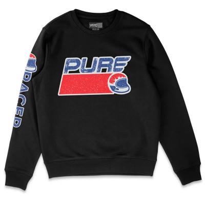 блуза,мъжки,пуловери,pure,racer,caffeine,sweatshirt,black,(black)