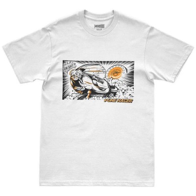 тениска,мъжки,тениски,дамски,тениски,pure,racer,comic,fairing,short,sleeve,t,shirt,white,(white)