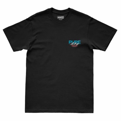 тениска,мъжки,тениски,дамски,тениски,pure,racer,credits,short,sleeve,t,shirt,black,(black)