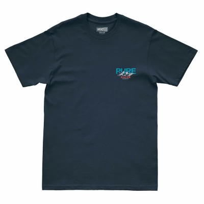 тениска,мъжки,тениски,дамски,тениски,pure,racer,credits,short,sleeve,t,shirt,blue,(grey,ink)