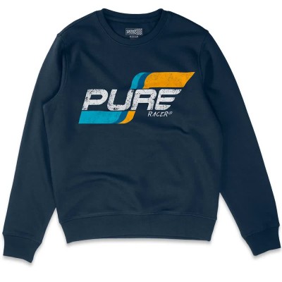 блуза,мъжки,пуловери,pure,racer,flag,logo,basic,sweatshirt,blue,(navy)