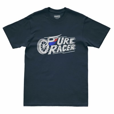 тениска,мъжки,тениски,дамски,тениски,pure,racer,flying,tire,short,sleeve,t,shirt,blue,(grey,ink)