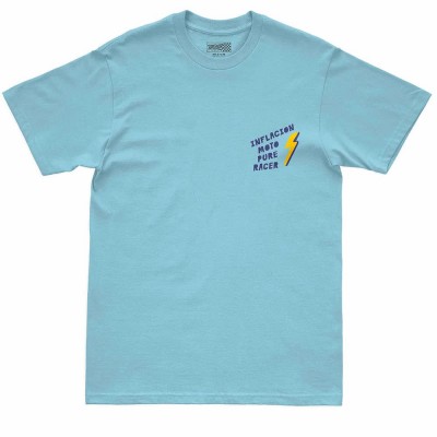 тениска,мъжки,тениски,дамски,тениски,pure,racer,inflacion,moto,short,sleeve,t,shirt,blue,(blue,sky)