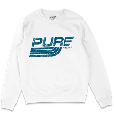 блуза,мъжки,пуловери,pure,racer,logo,stripes,2,sweatshirt,white,(white)