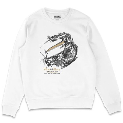 блуза,мъжки,пуловери,pure,racer,moto,draw,1,sweatshirt,white,(white)