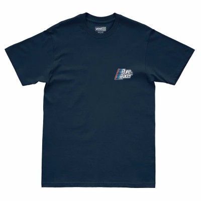 тениска,мъжки,тениски,дамски,тениски,pure,racer,racer,line,2,short,sleeve,t,shirt,blue,(blue)