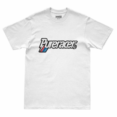 тениска,мъжки,тениски,дамски,тениски,pure,racer,racer,line,short,sleeve,t,shirt,white,(white)