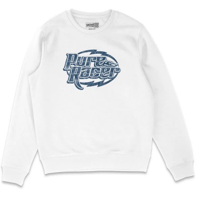 блуза,мъжки,пуловери,pure,racer,racing,logo,basic,sweatshirt,white,(white)