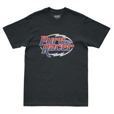 тениска,мъжки,тениски,дамски,тениски,pure,racer,racing,logo,short,sleeve,t,shirt,black,(dark,grey,heather)