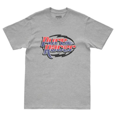 тениска,мъжки,тениски,дамски,тениски,pure,racer,racing,logo,short,sleeve,t,shirt,grey,(grey,heather)