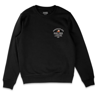 блуза,мъжки,пуловери,pure,racer,ride,free,sweatshirt,black,(black)