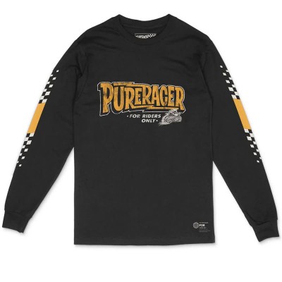 тениска,мъжки,тениски,дамски,тениски,pure,racer,road,to,success,long,sleeve,t,shirt,black,(black)
