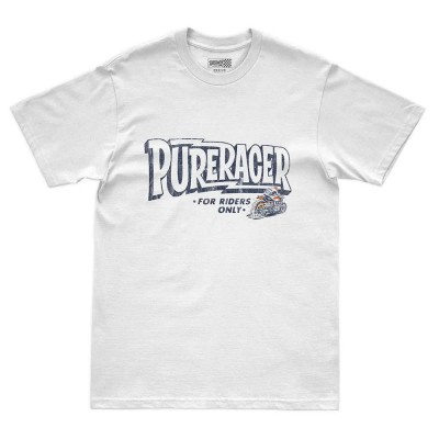 тениска,мъжки,тениски,дамски,тениски,pure,racer,road,to,success,2,short,sleeve,t,shirt,white,(white)
