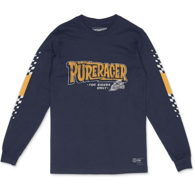 тениска,мъжки,тениски,дамски,тениски,pure,racer,road,to,success,long,sleeve,t,shirt,blue,(blue)
