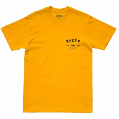 тениска,мъжки,тениски,дамски,тениски,pure,racer,shade,short,sleeve,t,shirt,yellow,(yellow)