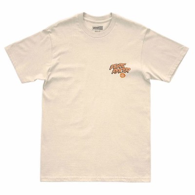 тениска,мъжки,тениски,дамски,тениски,pure,racer,slow,but,fueled,short,sleeve,t,shirt,beige,(raw)