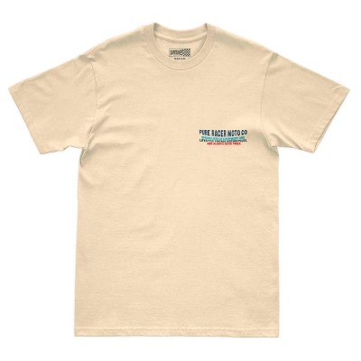 тениска,мъжки,тениски,дамски,тениски,pure,racer,stickers,short,sleeve,t,shirt,beige,(raw)