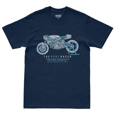 тениска,мъжки,тениски,дамски,тениски,pure,racer,short,sleeve,t,shirt,blue,(blue,navy)