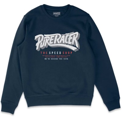 блуза,мъжки,пуловери,pure,racer,the,speed,shop,sweatshirt,blue,(blue,navy)