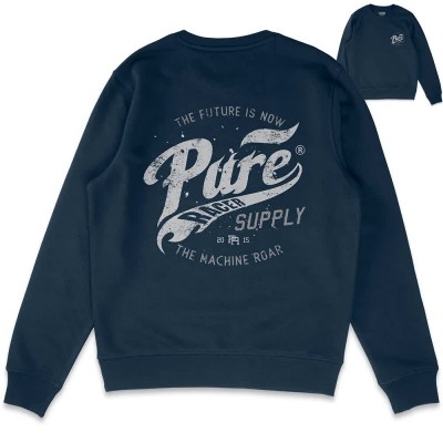 блуза,мъжки,пуловери,pure,racer,the,machine,roar,sweatshirt,blue,(blue,navy)