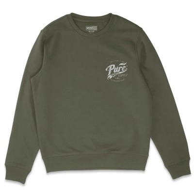 блуза,мъжки,пуловери,pure,racer,the,machine,roar,sweatshirt,green,(khaki)