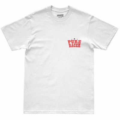 тениска,мъжки,тениски,дамски,тениски,pure,racer,thouger,short,sleeve,t,shirt,white,(white)