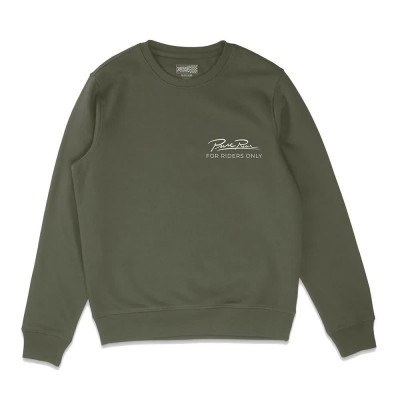 блуза,мъжки,пуловери,pure,racer,thruxton,club,sweatshirt,green,(khaki)