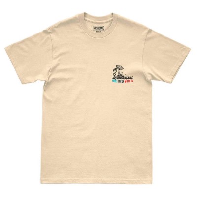 тениска,мъжки,тениски,дамски,тениски,pure,racer,tool,and,wings,short,sleeve,t,shirt,beige,(butter)