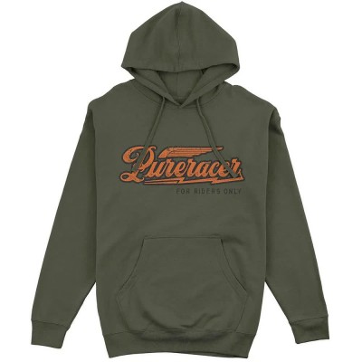 суичър,мъжки,пуловери,pure,racer,wing,logo,basic,hoodie,green,(khaki)