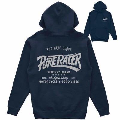 суичър,мъжки,пуловери,pure,racer,you,have,blood,hoodie,blue,(blue)