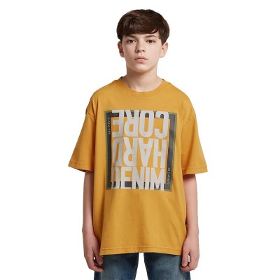 тениска,мъжки,тениски,дамски,тениски,g,star,d29766,01,oversized,short,sleeve,t,shirt,yellow,(saffron)