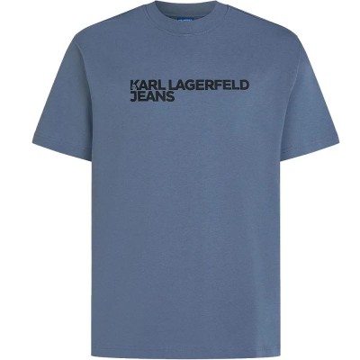 тениска,мъжки,тениски,дамски,тениски,karl,lagerfeld,jeans,a1m17002,short,sleeve,t,shirt,blue,(grisaille)