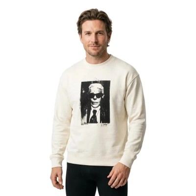 блуза,мъжки,пуловери,karl,lagerfeld,jeans,b3m20008,sweatshirt,beige,(egret)
