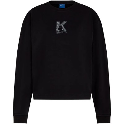 блуза,дамски,блузи,karl,lagerfeld,jeans,b3w20044,sweatshirt,black,(black)