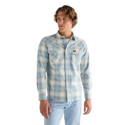 риза,с,дълъг,ръкав,дамски,ризи,мъжки,ризи,wrangler,112378118,long,sleeve,shirt,blue,(blue,tan)