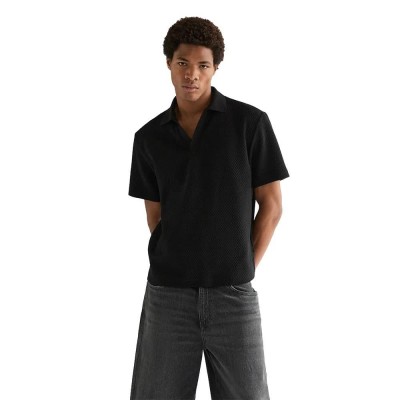 дамски,блузи,с,яка,мъжки,блузи,с,яка,wrangler,112378539,short,sleeve,polo,black,(black)