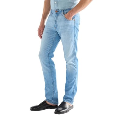 дънки,мъжки,панталони,дамски,панталони,wrangler,greensboro,regular,fit,jeans,blue,(light,wash)