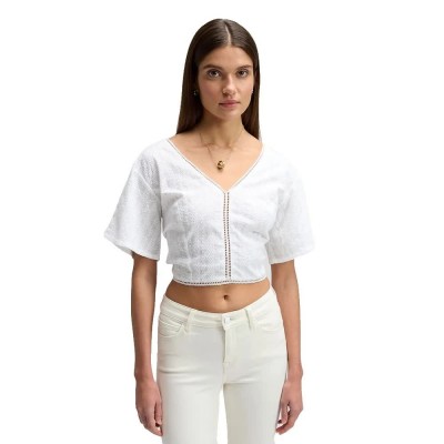 дамски,блузи,lee,112380540,short,sleeve,blouse,white,(bright,white)