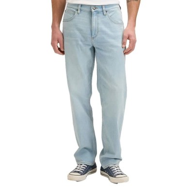 дънки,мъжки,панталони,дамски,панталони,lee,haden,relaxed,fit,jeans,blue,(light,rain)