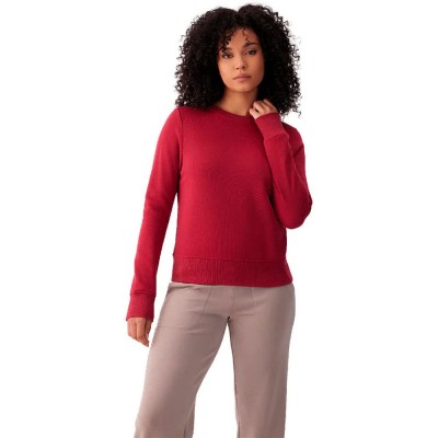 блуза,дамски,блузи,lolë,icon,sweatshirt,red,(garnet)