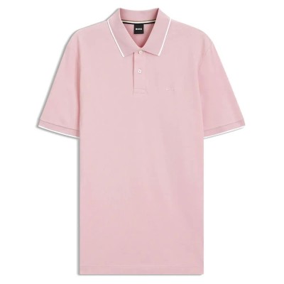 дамски,блузи,с,яка,мъжки,блузи,с,яка,boss,parlay,250,10249459,short,sleeve,polo,pink,(light,pastel,pink)