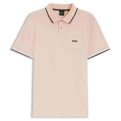 дамски,блузи,с,яка,мъжки,блузи,с,яка,boss,paul,10255848,short,sleeve,polo,beige,(light,pastel,orange)