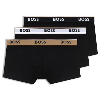 боксерки,мъжко,бельо,boss,power,trunk,10276514,boxers,3,units,black,(black)
