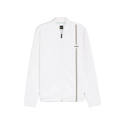 блуза,мъжки,пуловери,boss,toc,10276871,full,zip,sweatshirt,white,(white)